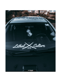 24" Full Size Classic WindShield Banner - LethalCulture