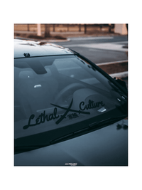 24" Full Size Classic WindShield Banner - LethalCulture