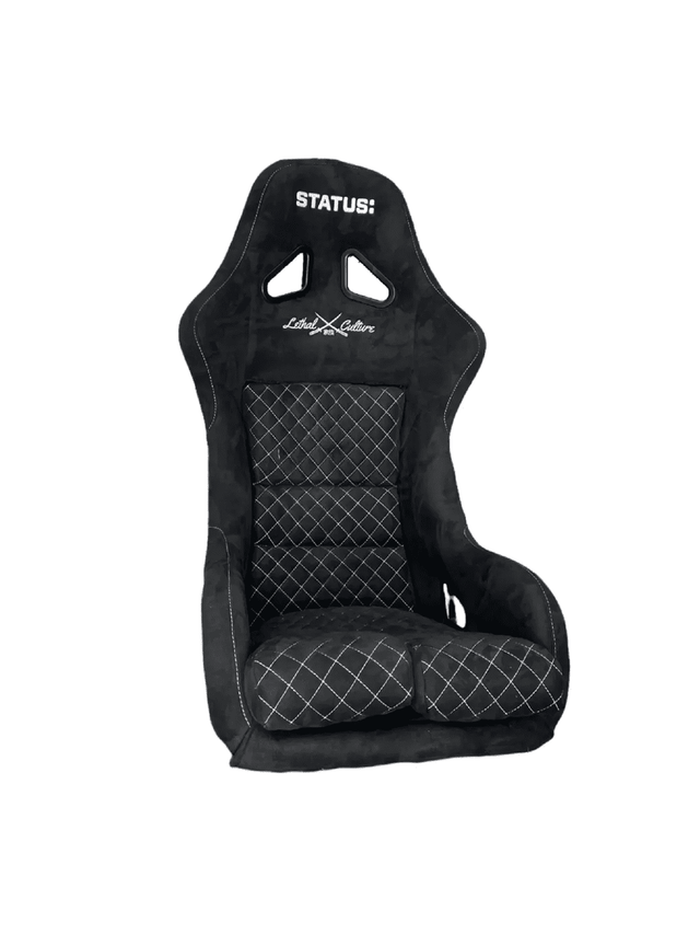 Lethal x Status Circuit Composite Bucket Seat with Diamond Stitching (FIA) - LethalCulture