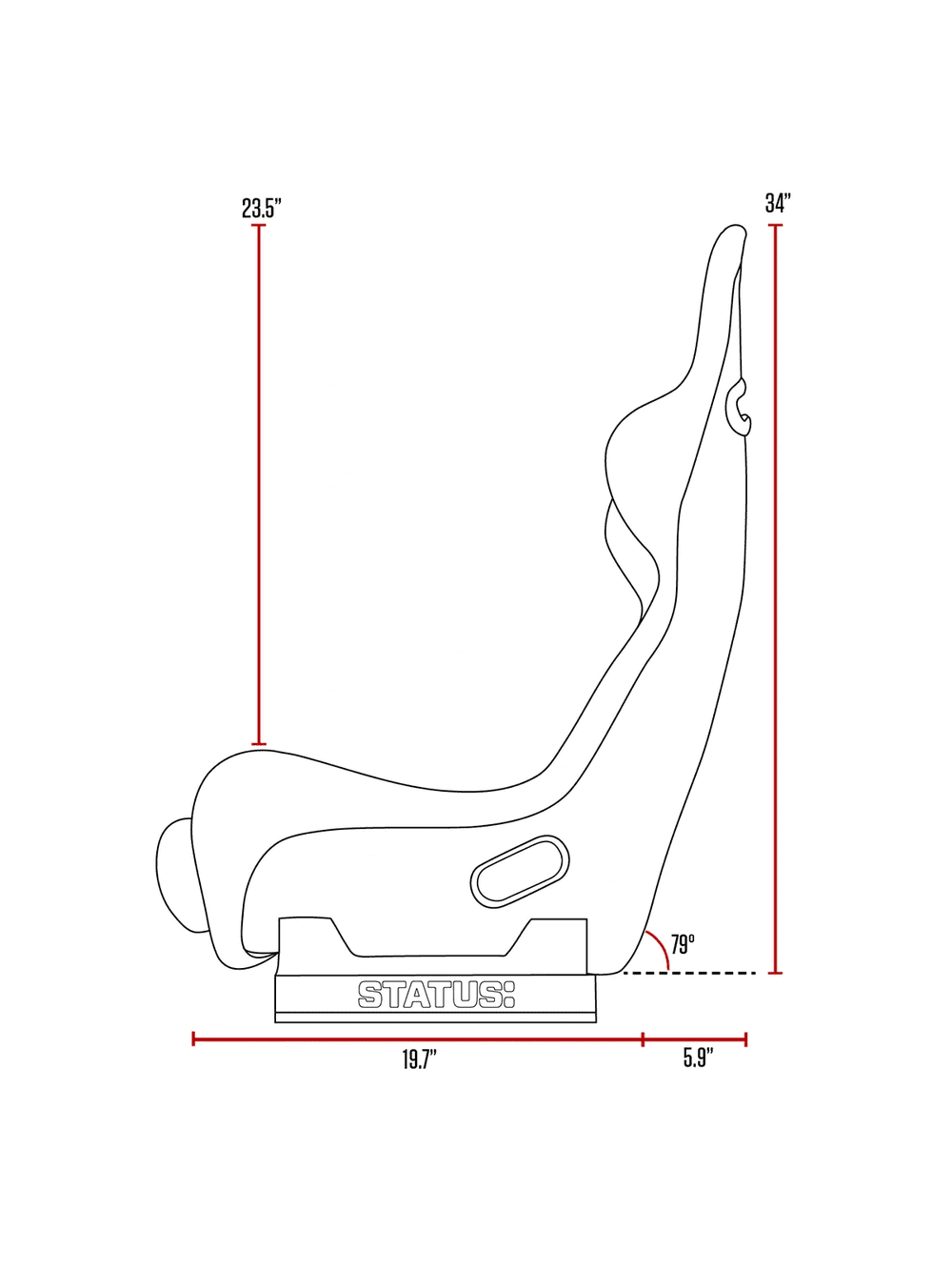 Lethal x Status GTX Bucket Seat with Diamond Stitching - LethalCulture